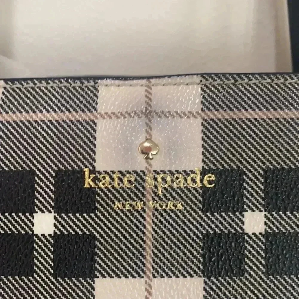 Kate Spade Hawthorn Plaid tote bag